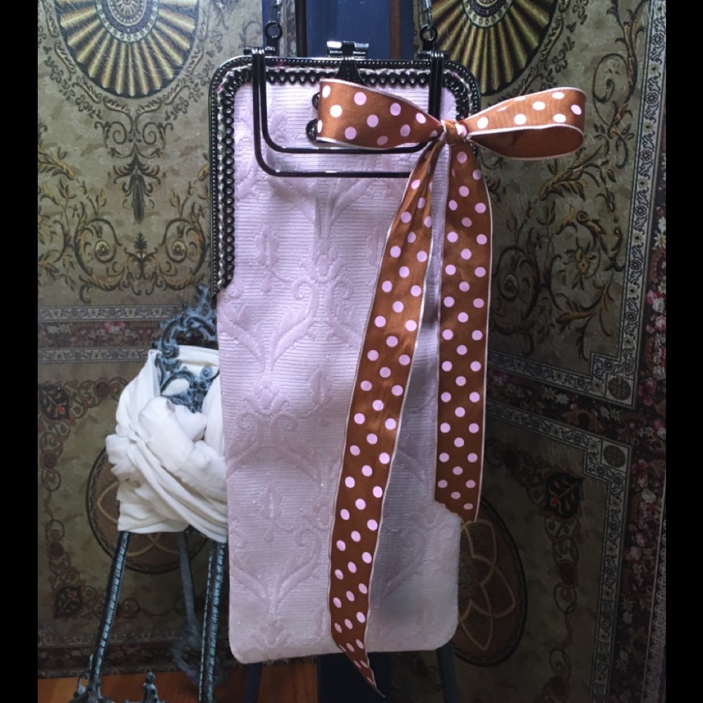 Adorable handmade rose small purse